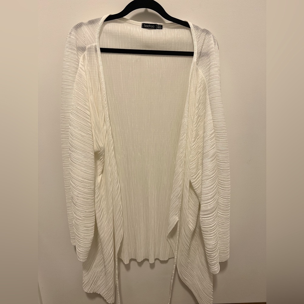 Boohoo Textured Mini Kimono Dress Size 10
